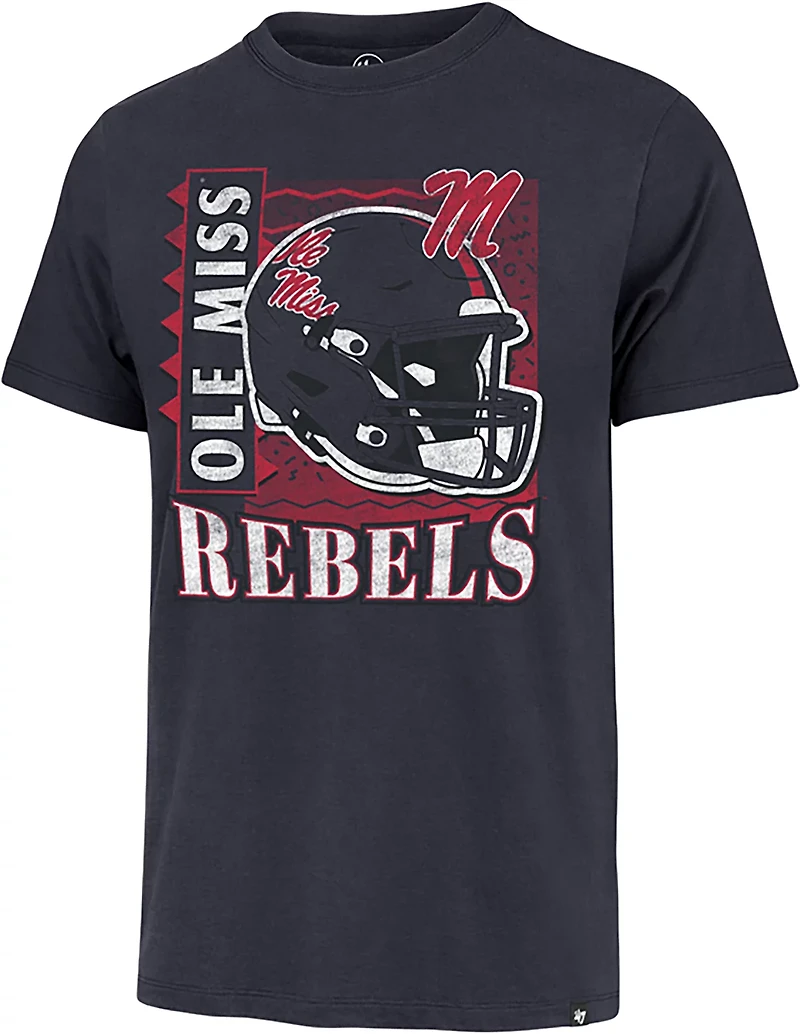 '47 Ole Miss Football Helmet Regional Franklin SS T-shirt