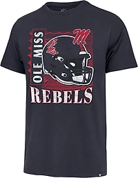 '47 Ole Miss Football Helmet Regional Franklin SS T-shirt