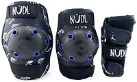 NUDL Toddlers' Dino Elbow and Knee Pad Set