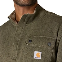 Carhartt Men's 1/4-Zip Pocket Fleece Sweater