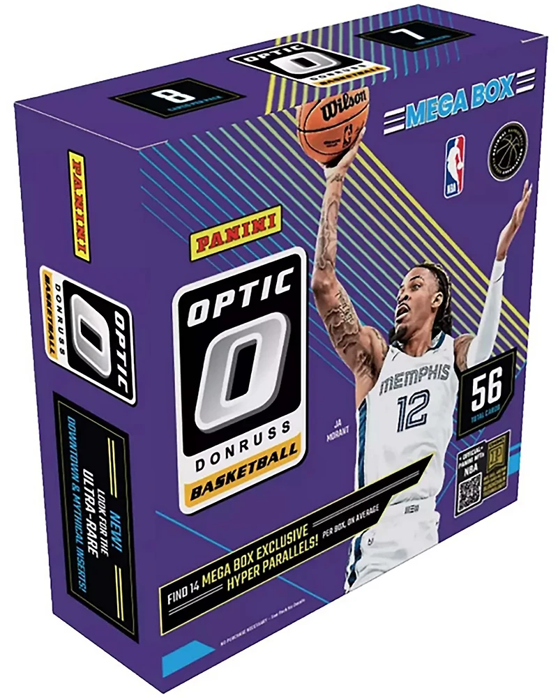 Panini 2024-2025 Donruss Optic NBA Basketball Trading Card Mega Box