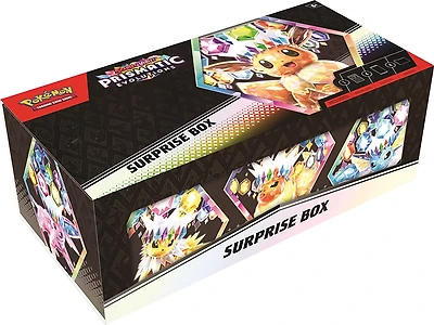 Pokemon Scarlet and Violet 8.5 Prismatic Evolutions Surprise Box