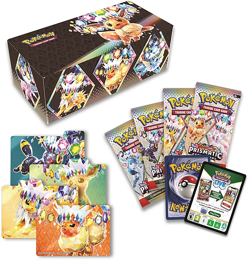 Pokemon Scarlet and Violet 8.5 Prismatic Evolutions Surprise Box
