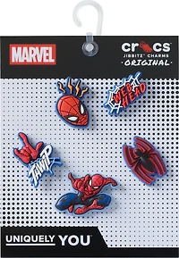 Crocs Spiderman Jibbitz 5-Pack