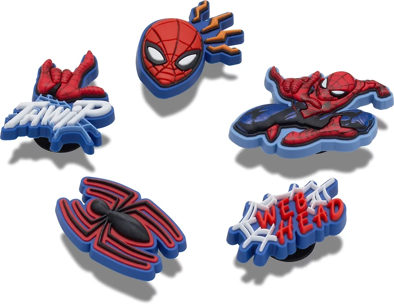 Crocs Spiderman Jibbitz 5-Pack