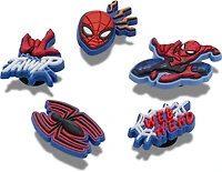 Crocs Spiderman Jibbitz 5-Pack