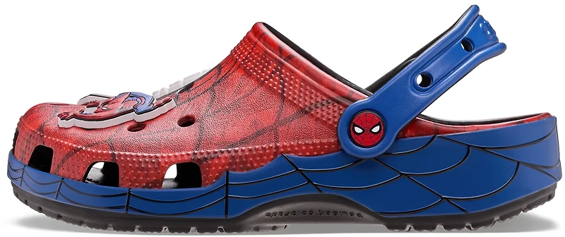 Crocs Kids’ Spiderman Web Classic Clogs