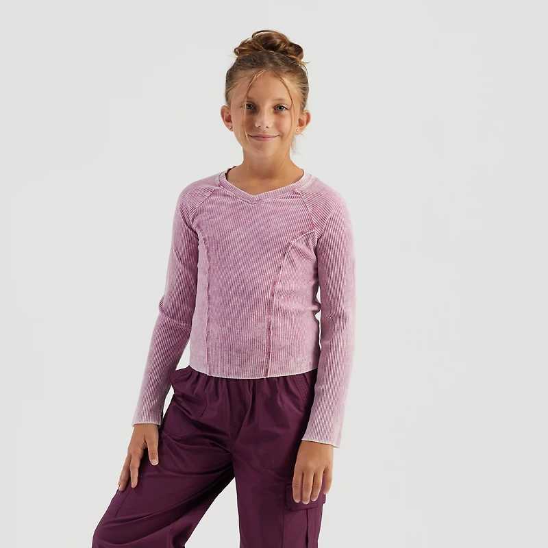 Freely Lyla Girls' Raglan T-shirt