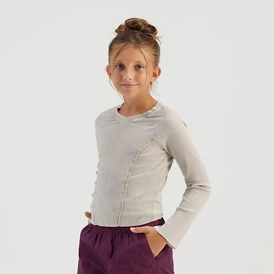 Freely Lyla Girls' Raglan T-shirt