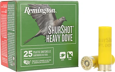 Remington ShurShot Heavy Dove 20 Gauge 7.5  Shotshells - 25 Rounds
