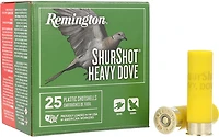 Remington ShurShot Heavy Dove 20 Gauge 7.5  Shotshells - 25 Rounds