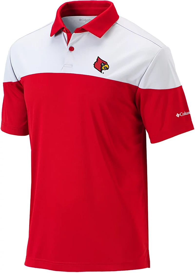 Columbia Sportswear Men's Louisville Cardinals Best Ball Polo