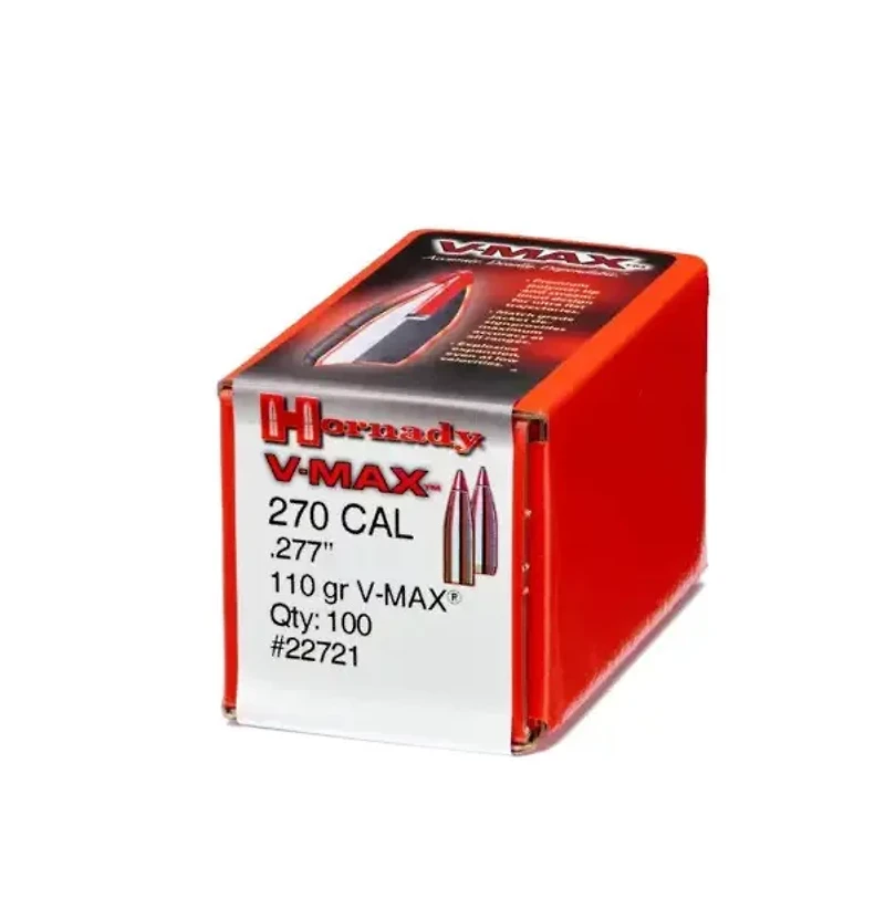 Hornady V-MAX™ .270 110-Grain Bullets with Cannelure