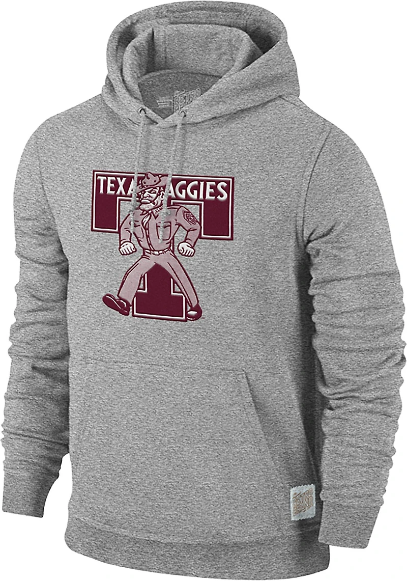 WILDCAT RETRO Men's Texas A&M Aggies Sarge Mascot Tackle Twill Hoodie