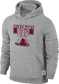 WILDCAT RETRO Men's Texas A&M Aggies Sarge Mascot Tackle Twill Hoodie