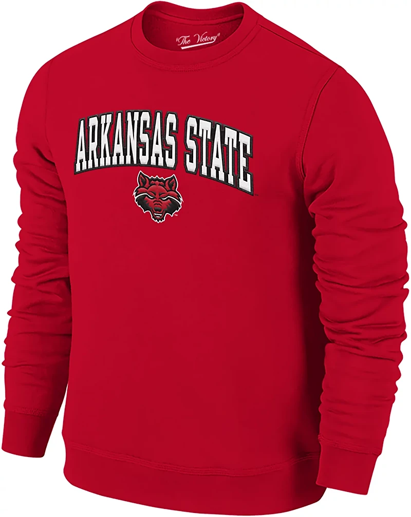 The Victory Men's Arkansas State Red Wolves School Arch Pullover Sweatshirt