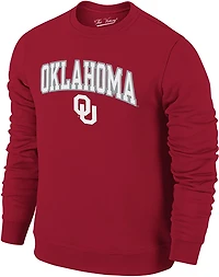 The Victory Men's Oklahoma Sooners School Arch Pullover Sweatshirt