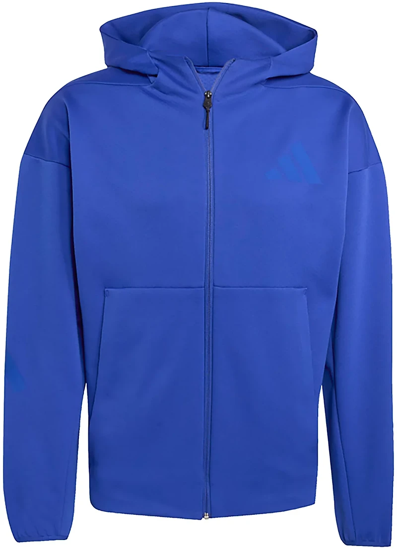 adidas Men's Z.N.E. Full Zip Hooded Sportswear Track Jacket