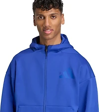 adidas Men's Z.N.E. Full Zip Hooded Sportswear Track Jacket