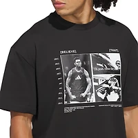 adidas Men's Anthony Edwards Designed For Training Basketball T-shirt