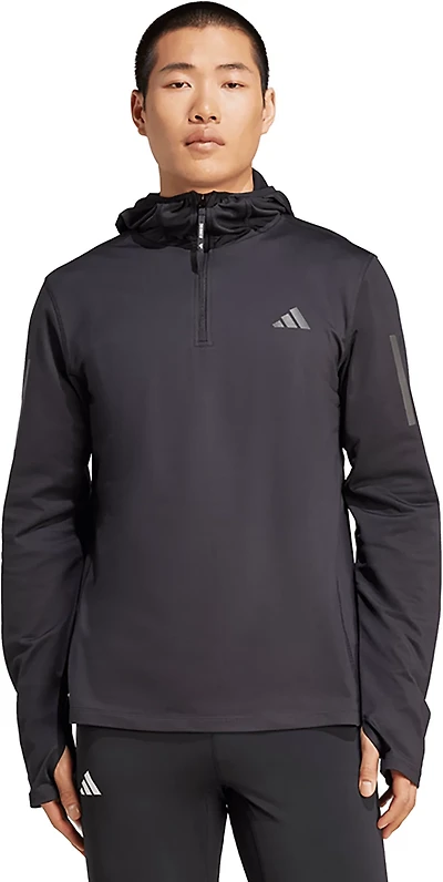 adidas Men's Own The Run Winterized 1/2-Zip Hoodie