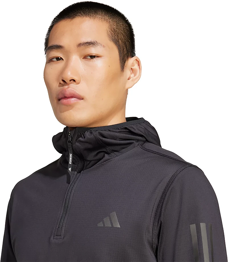 adidas Men's Own The Run Winterized 1/2-Zip Hoodie
