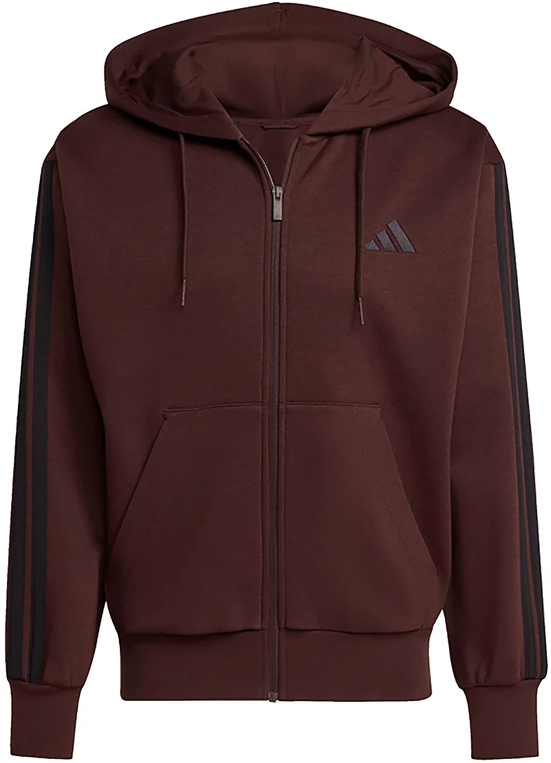 adidas Men's Essentials 3-Stripes Fleece Sportswear Hoodie