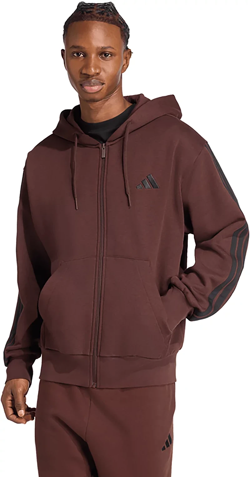 adidas Men's Essentials 3-Stripes Fleece Sportswear Hoodie