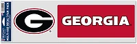 WinCraft University of Georgia 3.75 in x 12 in Fan Decals 2 Pack