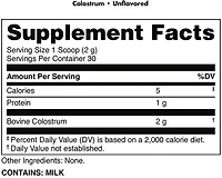 Bucked Up Essentials Colostrum Powder 30 Servings