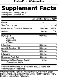 Bucked Up Racked BCAA 30 Servings