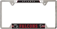WinCraft Atlanta Falcons 6 in x 12 in Metal License Plate Frame