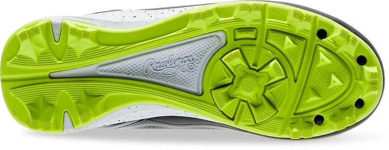 Rawlings Boys Top Speed Low Rubber Molded Cleats