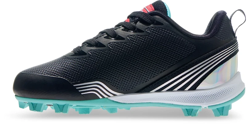 Rawlings Girls Switchback Low Rubber Molded Cleats