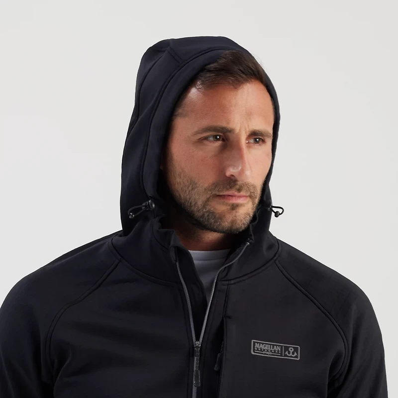 Magellan Outdoors Men's Pro Jacob Wheeler Angler Fleece Gaiter Hoodie
