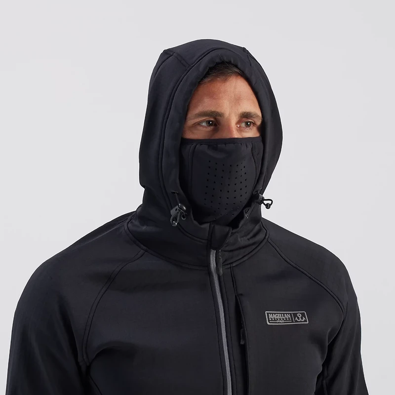 Magellan Outdoors Men's Pro Jacob Wheeler Angler Fleece Gaiter Hoodie