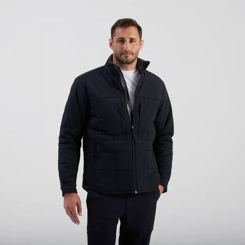 Magellan Outdoors Men's Pro Jacob Wheeler Reversible Insulated Long Sleeve Shirt Jacket