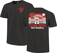 Image One Men's Texas Tech Stadium Sunset Rustic DS T-shirt