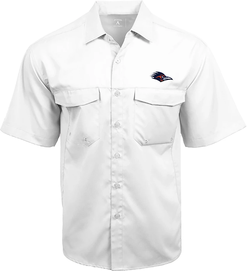 Antigua Men's University of Texas San Antonio Roadrunners Game Day Fishing Shirt