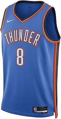 Nike Men's Oklahoma City Thunder Jalen Williams Swingman Icon Player Name and Number Jersey