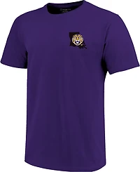 Image One Youth's Louisiana State University Tigers Sketched Mascot Stack Short Sleeve T-shirt