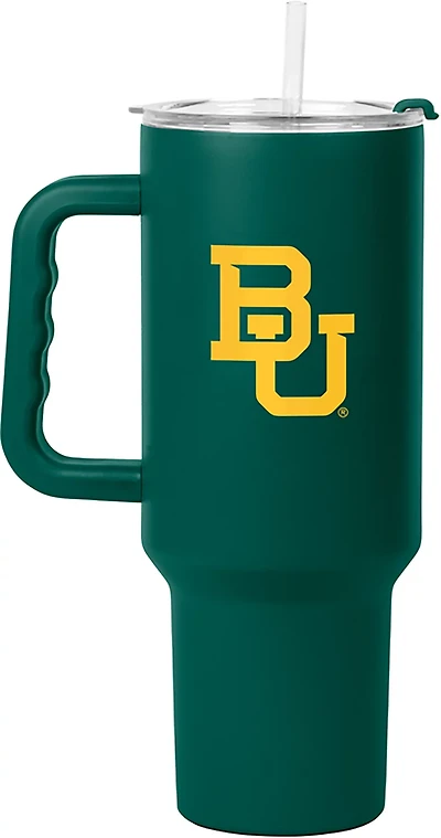 Logo Brands Baylor University 40 oz Flipside Powder Coat Tumbler
