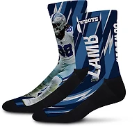For Bare Feet Dallas Cowboys CeeDee Lamb Big Energy Socks
