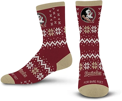 For Bare Feet Florida State University Team Sweater Socks