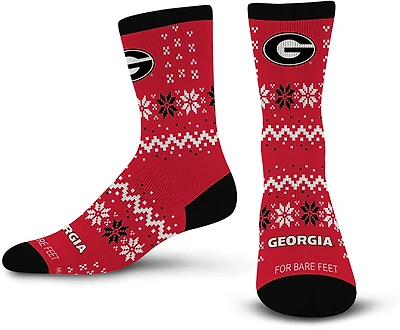 For Bare Feet University of Georgia Team Sweater Socks