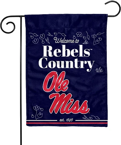 Rico University of Mississippi Double Sided Garden Flag