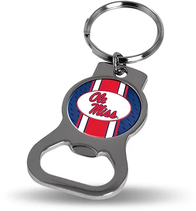 Rico University of Mississippi Bottle Opener Key Chain
