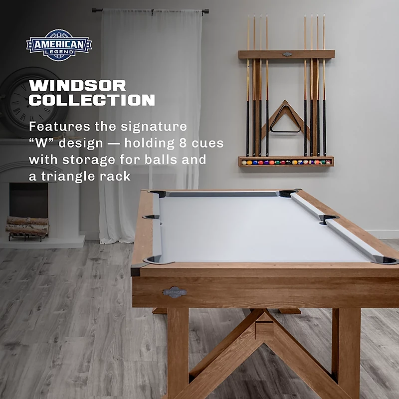 American Legend W-Billiard Wall Rack