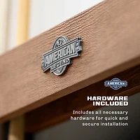 American Legend W-Billiard Wall Rack