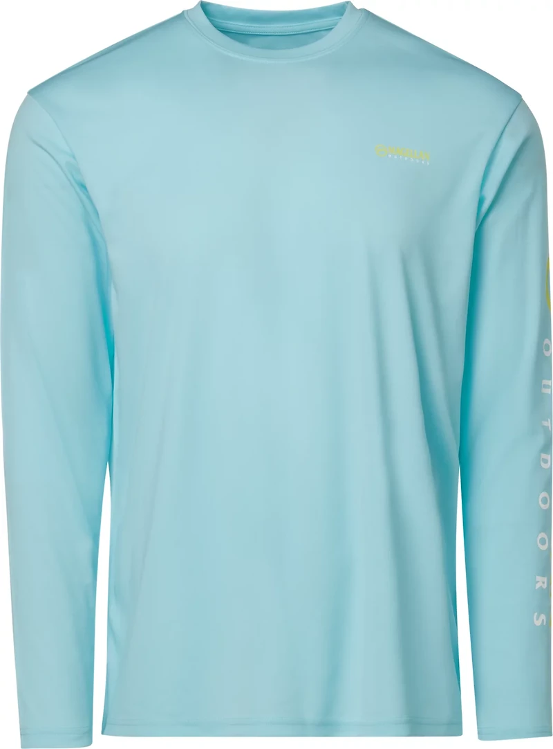 Magellan Outdoors Men's Casting Crew Core Graphic Long Sleeve T-shirt